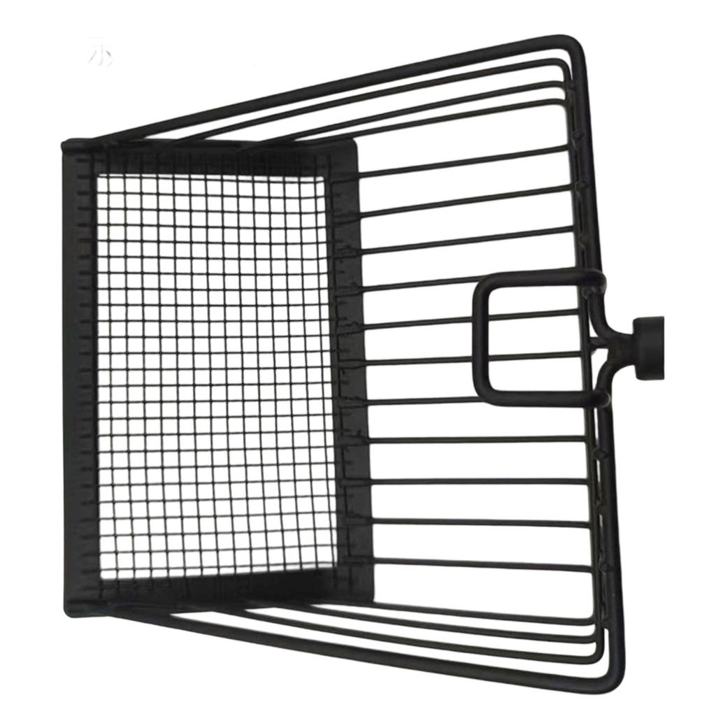 Metal Litter Scoop For Cats With Retractable Handle Efficient Sifting Design Multiuse Chicken Coop Rake Cleaning Tool
