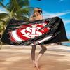 Inter Club Emblem Printed Microfiber Beach Towel, Soft And Absorbent, Quick-Dry, Ideal for Summer Travel, Beach Essential, Swimming Pool