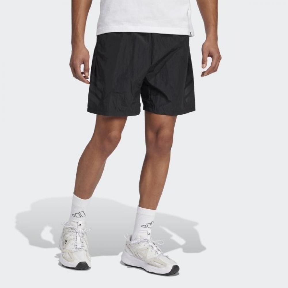 AdidaS Men S Future Icon 3S Woven ShortS Daily Woven ShortS Black