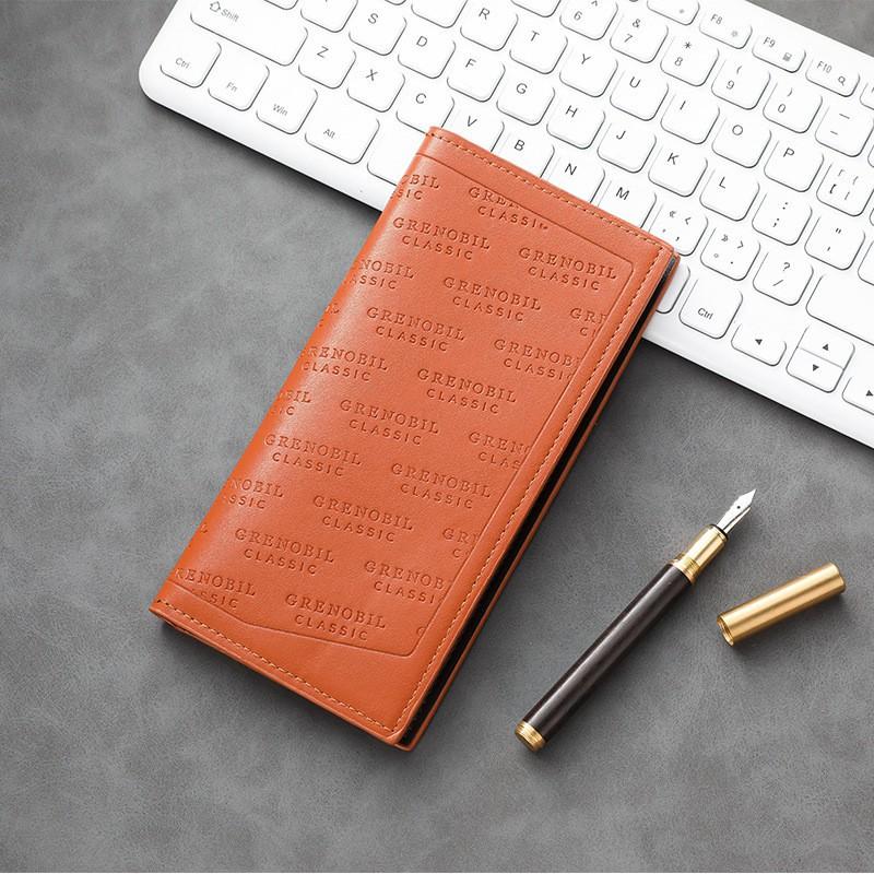 

Men s Wallet Long Ultra-thin Simple Multi Slot Youth Large Banknote Clip Card Bag 9x1.5x19
