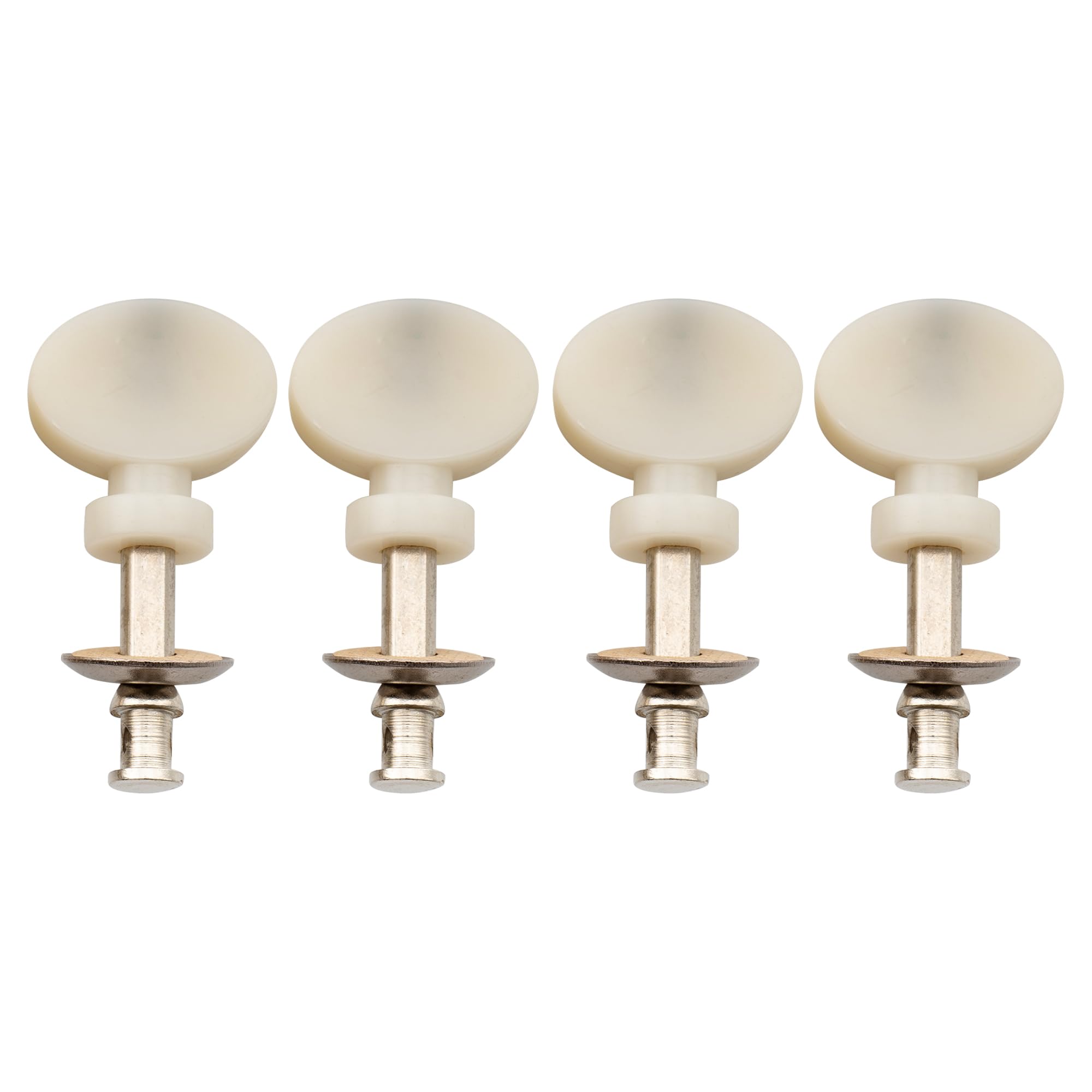

Musiclily Ukulele white buttons pegs, (4 pieces) белый