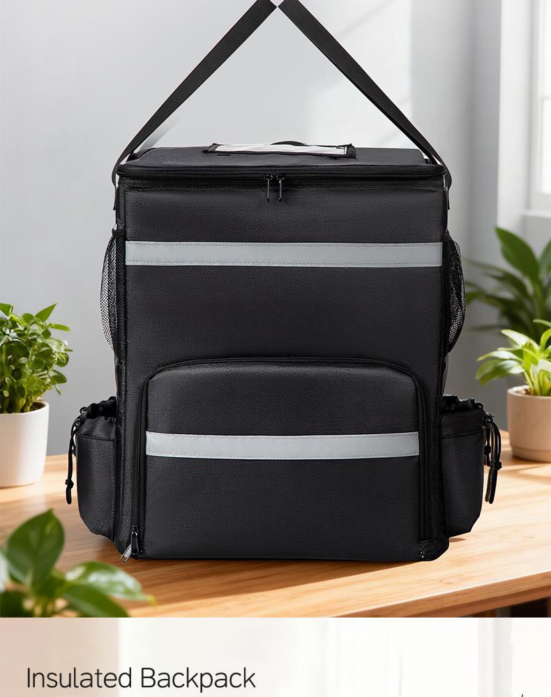 Large Insulated Waterproof Backpack for Pizza Delivery