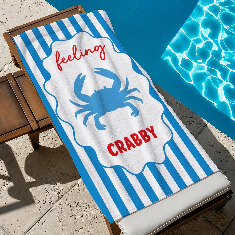 Coastal Vibrant Beach Print Towel Towel Beach Towel Oversized Quick Dry Towel Absorbent Soft Swim BeachTowels for Men Women