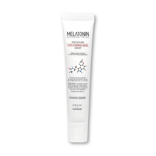 [IIDAYA] MELATONIN WHITENING CREAM (40ml) Melatonin,Collagen,Niacinamide 50,000ppm