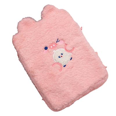 Plush Tablet Bag for Girls Cute Pattern Multiple Protection Lightweight Tablet Sleeve Case Tablet