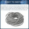 INFINAUTO Car Mall Door Guard Door Edge Protector Door Edge Guard Anti-Scratch U Shape