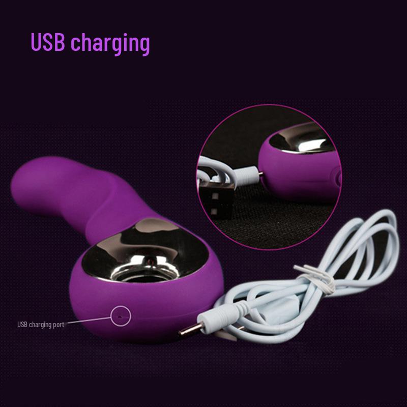 Langchao Rechargeable 10-Frequency Vibrator - Strong Shock, Water-Resistant, Intimate Adult Toy for Women