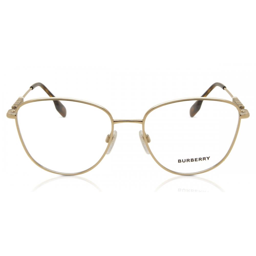 

Burberry Be1376 Virginia Asian Fit 1340 Women Eyeglasses Light Gold/53