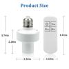 hot! E27 Lamp Holder Wireless Remote Control Stable Performance Light Bulb Cap Socket Switch Screw Kit