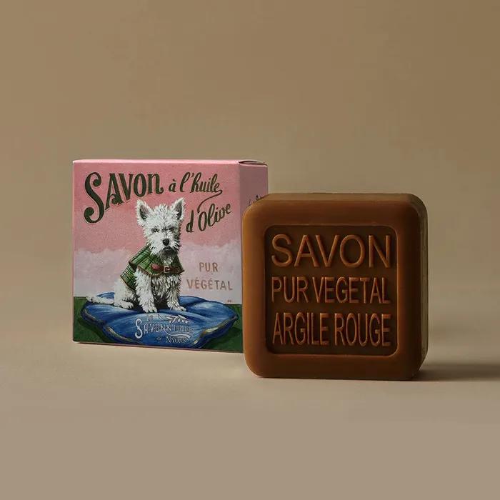 French Natural Cleansing Soap Beauty Paper Case 100g