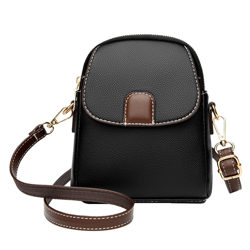 Women's Crossbody Bags PU Leather Mobile Phone Bag For Female Bag Designer Simple Fashion Messenger Bags