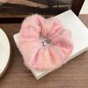 Rubber Band Sweet Knitted Hair Rope Korean Style Knitted Hair Hoop Winter Plush Scrunchies  Party