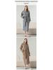 Cozy Velvet Bathrobe: Unisex Fleece-Lined, Thick Warmth for Autumn & Winter
