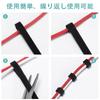 Cable Ties, Velcro Fasteners, for Wiring, Storage, and Securing Freely Cuttable Reusable Double-Sided Velcro (25mm10m)