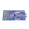 LEE-X 40 PCS TAP&DIE SET Tapping Die Set for Hand Tapping Tools (small Frame) 40PC Metric Thread Gauge Complete Tap Die Set