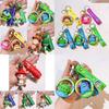 Adorable 2024 Cartoon Toy Story Buzz Lightyear Keychain Cute Figure For Kids Gifts