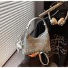 IELGY Ladies Handbag Denim Shoulder Underarm Dumpling Bag