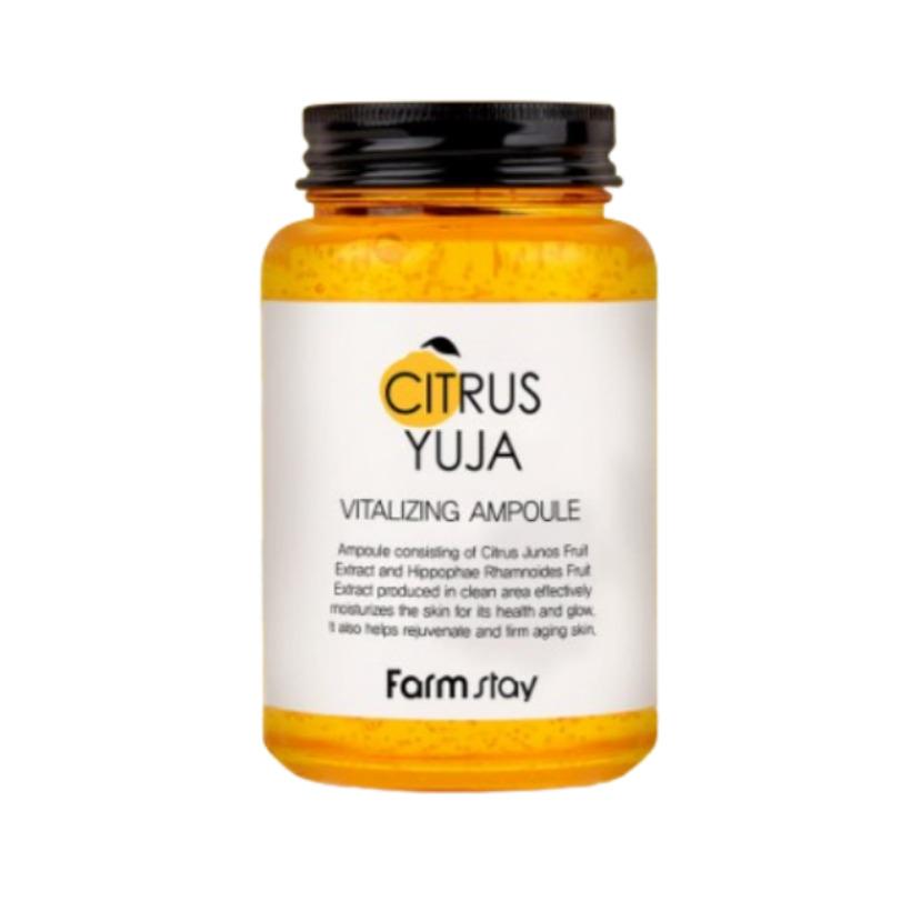 FARM STAY Citrus Yuja Vitalizing Ampoule 250ml Korea Beauty