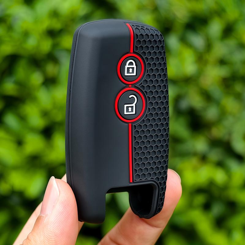 2 Button Silicone Key Case Cover for Suzuki SX4 Swift Grand Vitara Cross XL-7 Keyless Fob Shell Skin Holder Protector