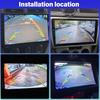 Rear View Camera For Toyota Land Cruiser 120 Series For Toyota Prado 2700 4000 2002~2009 Parking Reverse Camera Waterproof 140°