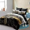Cat Marble Duvet Cover Set 3D Animal Print With Cute Cat Design Breathable Bedding Set Includes 1 Duvet Cover 2 Pillow Cases