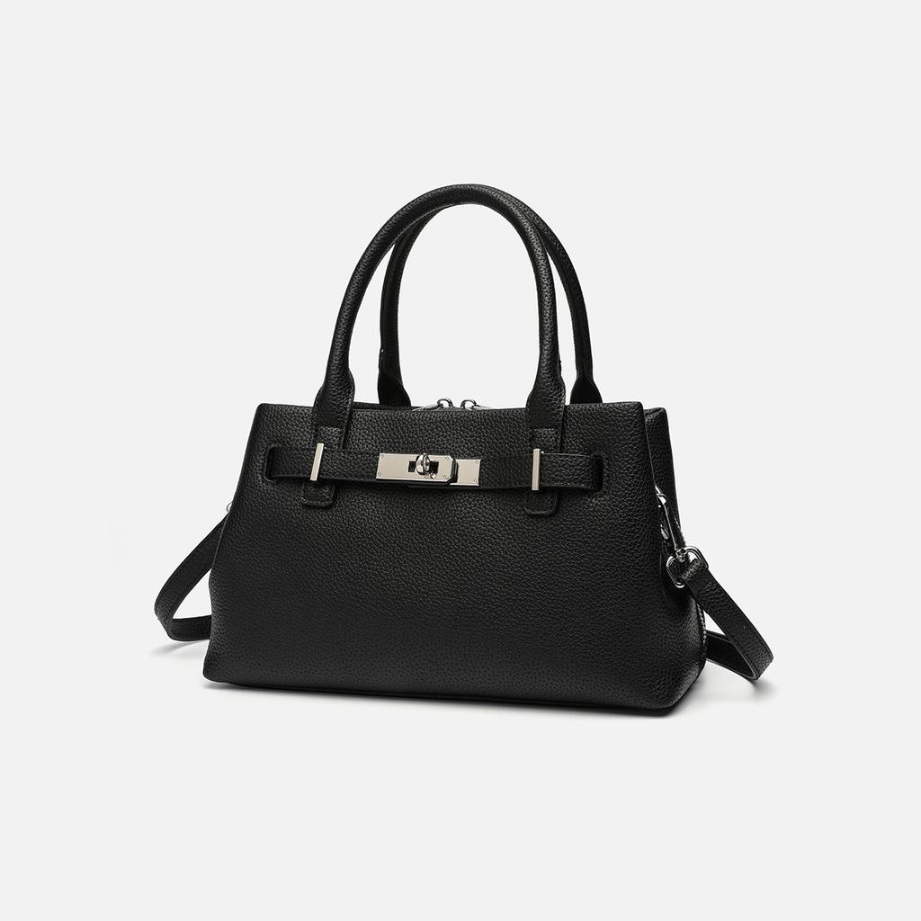 Light luxury niche high-end sense large-capacity bag, women's exquisite and simple portable commuter messenger tote bag