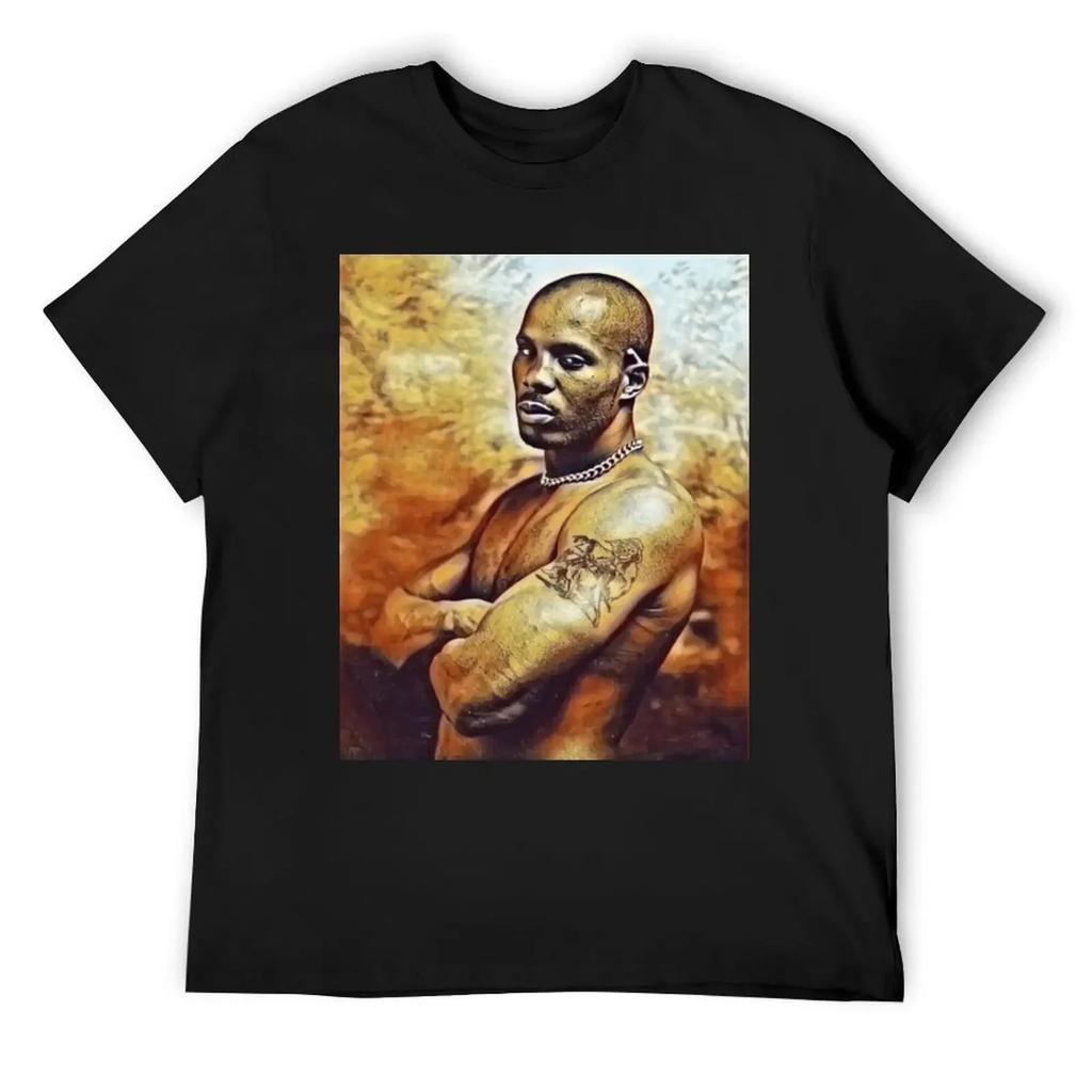 DMX Earl Simmons T-Shirt topping football t shirt man clothes kawaii clothes mens graphic t-shirts big and tall