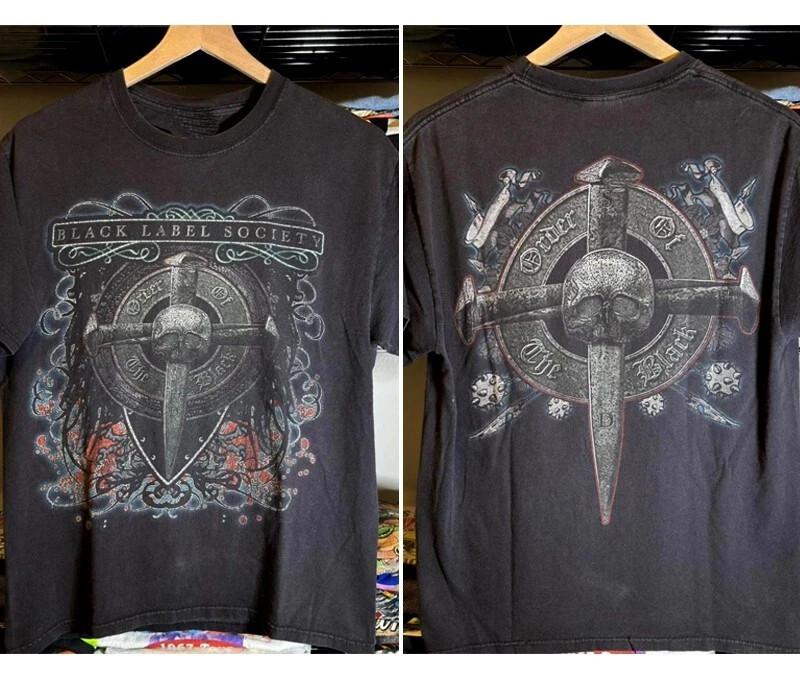 Black Label Society band 2 side black Unisex T shirt L