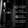 Bel Avenir Fellas Long Lasting Perfume for Man | Woody Aquatic Perfume | Fresh Citrus, Patchouli & Ambergris Notes | Daily and Date Night Fragrance |