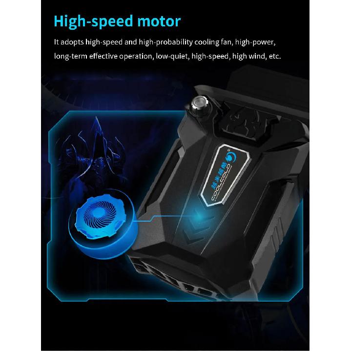 TISHRIC Portable Laptop Cooler External Extracting Laptop Cooling Fan Air Cooler Notebook For 15 15.6 17 Inch Laptop Accessories