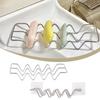 Minimalist Style Stainless Steel Soap Rack Wall-Mountable Waterproof Soap Dish Moisture-Proof Draining Rack Bathroom Use