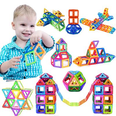 Образовательный магнитный конструктор магнит конструктор строительных блоков мини и большого размера сборка кирпичей магнитные игрушки для детей
