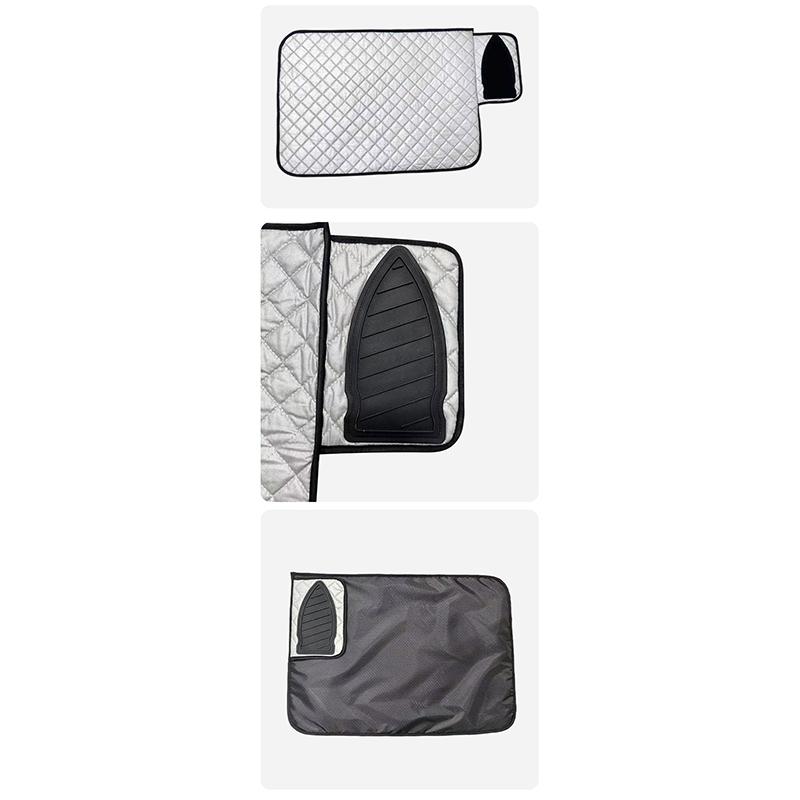 Foldable Ironing Mat Heat Resistant And Steam Proof Perfect For Home Daily Use And Travel Easy To Store