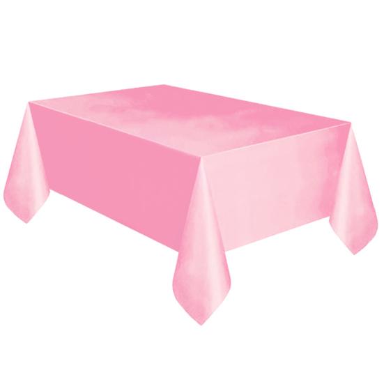 Solid Color Rectangle Dining Table Cover Cloth Birthday Party Tablecloth Decor