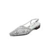 Niche Shoes Light Luxury Women's Shoes Retro Fashion Versatile and Breathable Shoes for Outerwear