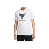 Under Armour Project Rock Payoff Graphic Short Sleeve T-Shirt Men Tops White 1383191-100