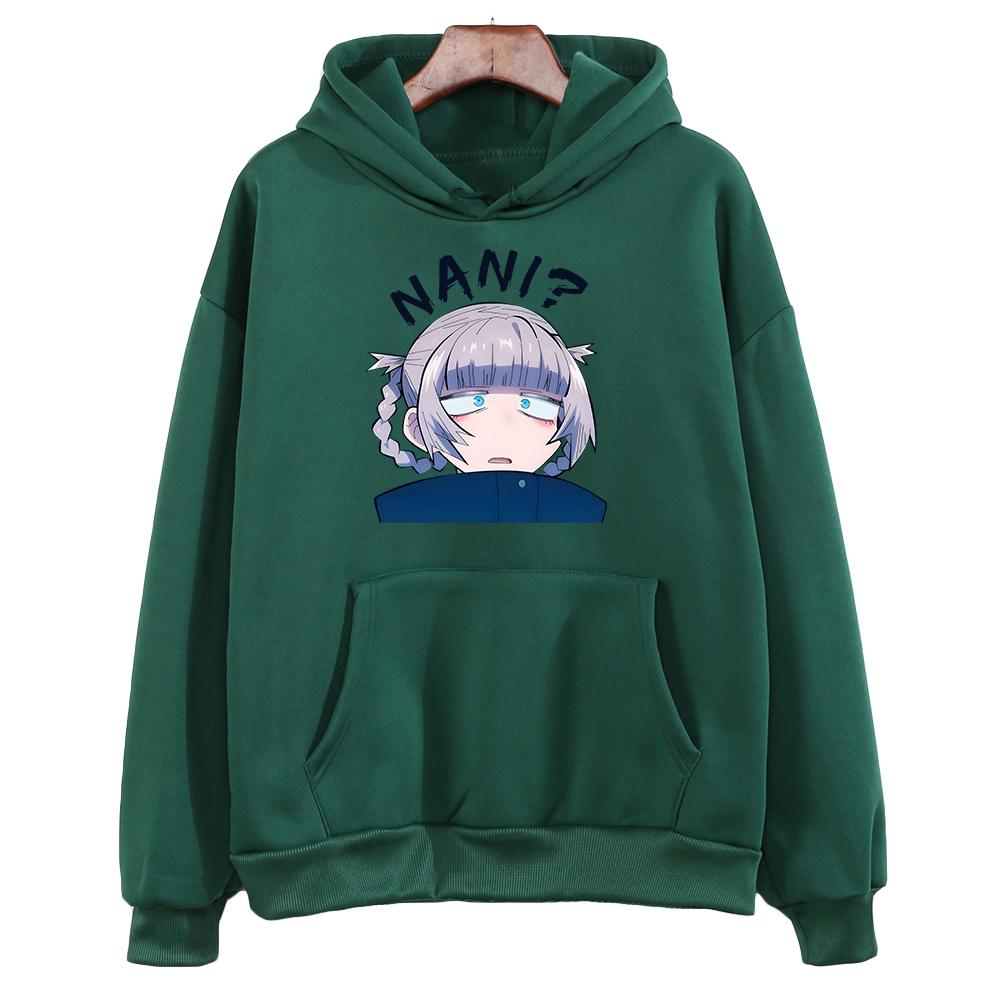 Nazuna Nanakusa Waifu Nani Print Hoodie Senpai Hentai Women/men Casual Sweatshirts Call of The Night Anime Pullovers Oversized