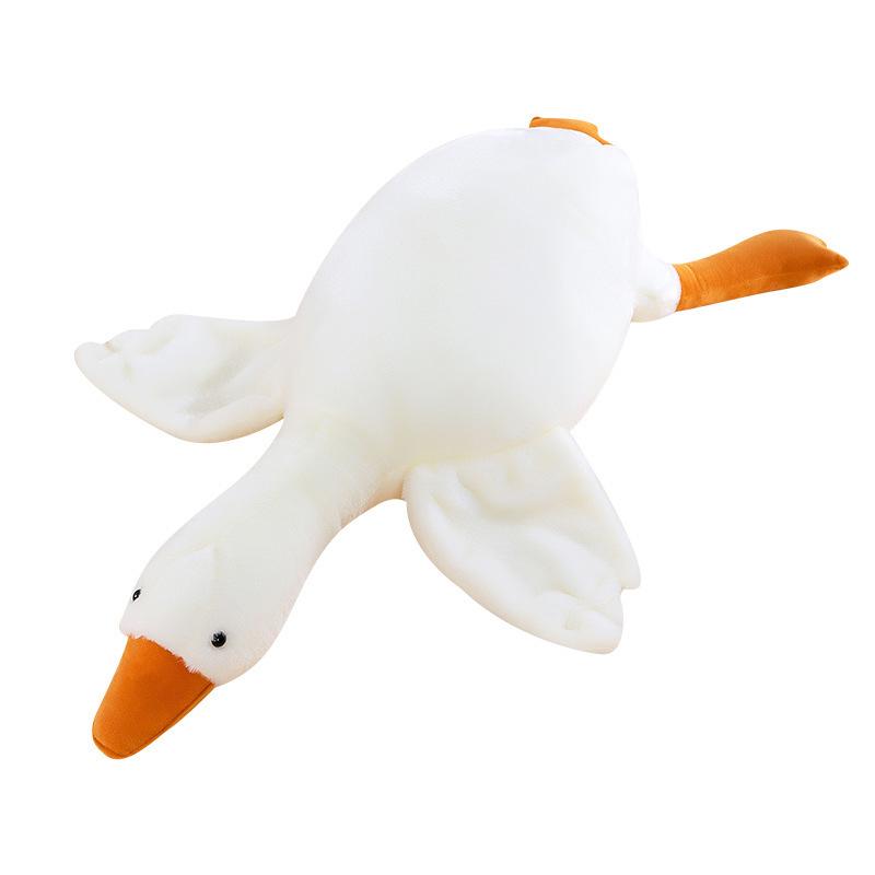 

Cute White Goose Plush Toy - Creative Animal Design, Plushies toys, Stuffed Animal Pillow, Easter Gifts for Girls & Boys - Duck 50cm/19In