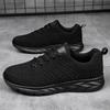 Brand Sports Shoes Summer New Breathable Non-slip Casual Soft-soled Black Running Shoes