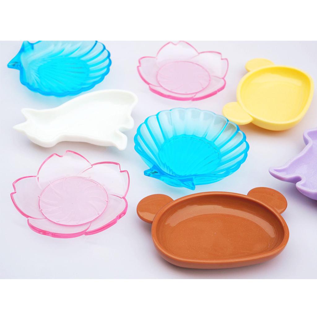 Bear Bulldog for Shell Flower Dish Mold Coaster Storage Box Mold for Making Coas