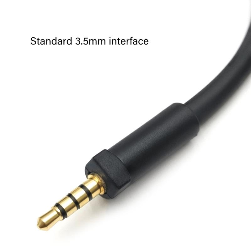 High Sensitivity Clip On Microphone with Clear Voice  Strong ABS Construction Boom Mics Suitable for ROG S