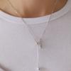 Tatiana (925 Silver) Planet Drop Necklace NZ2110