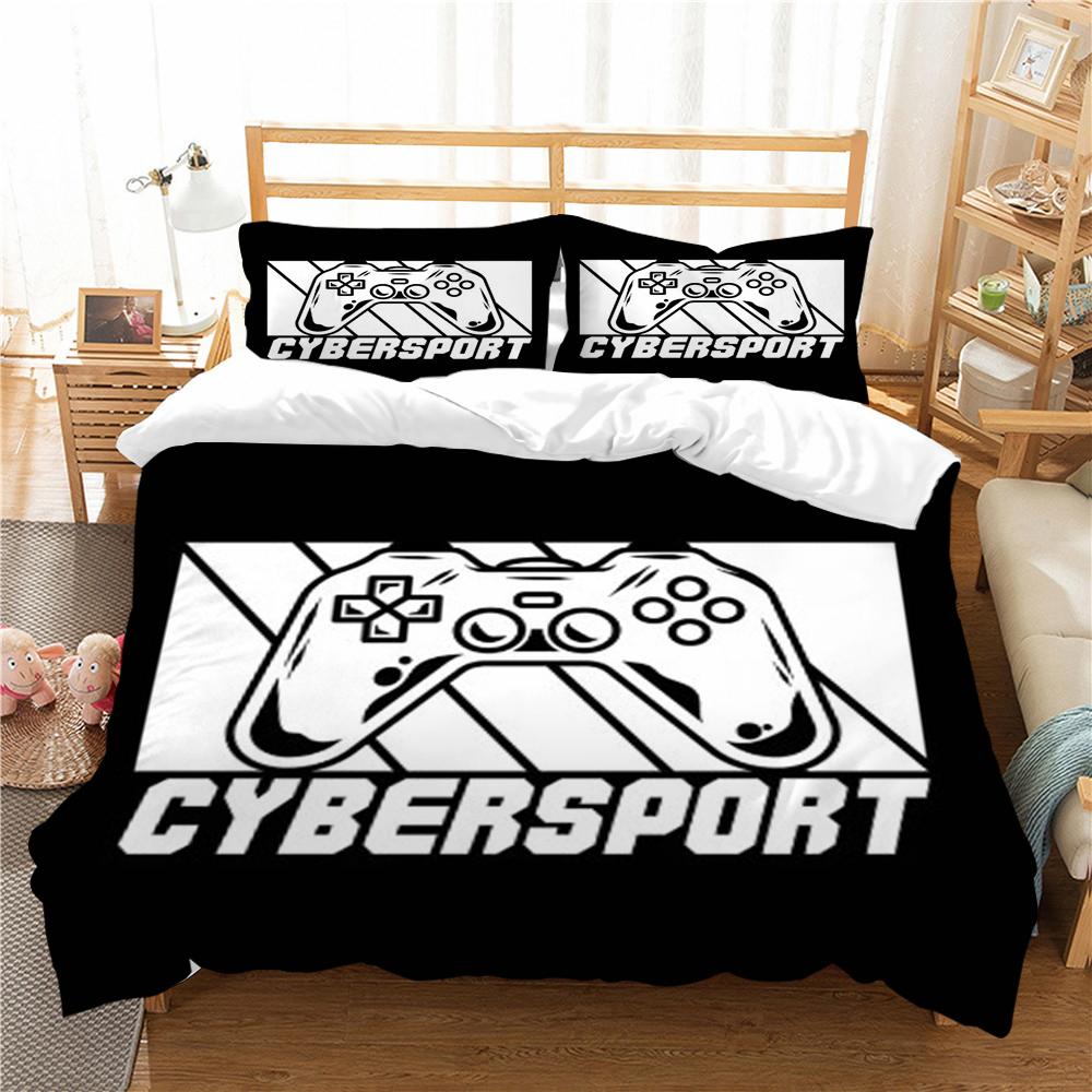 Bedding Suit 3D Gamepad Print Home Bedclothes Hot Sale Bedroom Decor Stylish Comforter Cover Set