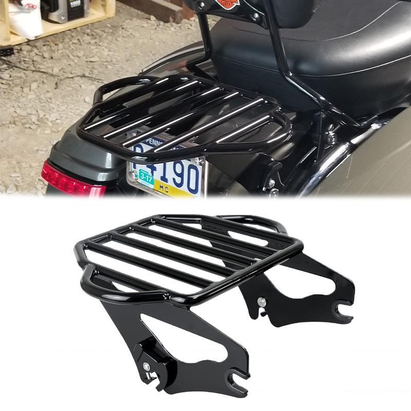 

Harley Road Glide CVO Custom Rear Backrest Luggage & Cargo Rack Accessories
