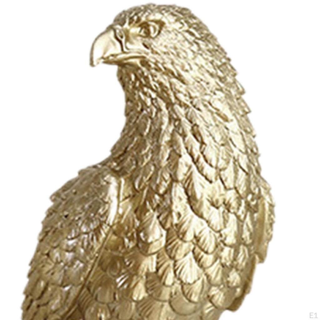 3 Sculpture Figurine Crafts Desktop Artwork Animal Model Abstract Nordic Style Eagle Statue for TV
