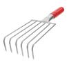 SUPVOX Sea Clam Digging Stainless Steel Clam Snail Metal Mini Hand Scallop Metal Beach Small Clam Gardening Tool Rake, Rake, Rake, Tool, Rake, Rake,