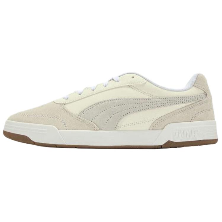 Puma C-Skate Versatile Comfortable Low-Top Skate Shoes Unisex Sneakers Beige 403145-05