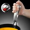 Silicone Head Hot Dish Clip Non Slip Anti-Scald Clip 304 Stainless Steel Plate Gripper  Steamer