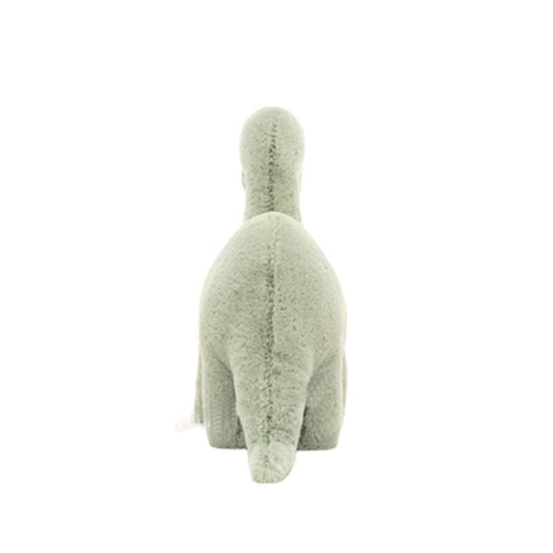 Jellycat Dinosaur Series Animal Fossilly Brontosaurus Stuffed Doll Plush Figure 26cm High