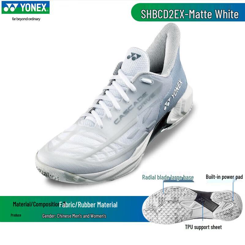 

Бадмінтонні спортивні кросівки YONEX SHBCD2EX 40